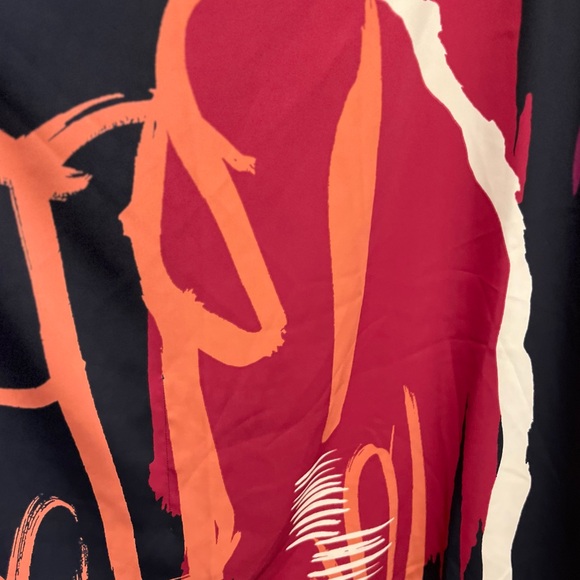 59. WOMENS CHICO’S S/M DETAIL PONCHO TOP - Picture 5 of 7